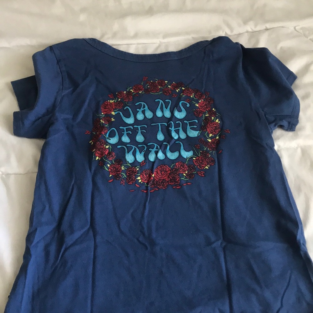 Blue Vans Graphic T